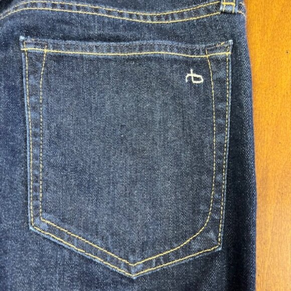 Rag & Bone Dark Blue Denim Jeans Fit 1 Mens - Picture 7 of 10